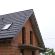 Dach z ekonomiczną dachówką Nelskamp DS5 - 6 szt/m2