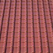 Dach dwuspadowy z dachówką Nibra F10 kolor kasztanowy
