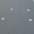 Tuleje Guardian - realizacja na dachu płaskim z płytami poliuretanowymi