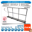 Stalowy pomost dachowy z barierką bezpieczeństwa - JAW Konin