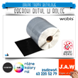 Szeroki butyl w rolce do klejenia