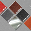 Wzornik kolorów blach płaskich aluminiowych i blachodachówki modułowej Centro Bratex Al Matt i Gloss