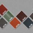 Wzornik kolorów blach płaskich stalowych i trapezów dachowych i ściennych Bratex arcelor mittal standard matt