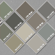 Wzornik kolorów blach płaskich stalowych i trapezów dachowych i ściennych Bratex SSAB ceramic matt prestige pro