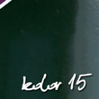 15 - kolor zieleń trawiasta glazurowana