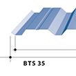 Trapez ścienny stalowy Balex Metal BTS 35