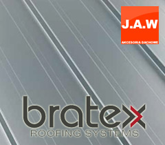 szczelne i popularne pokrycia dachowe BRATEX w panelu dachowym na rąbek stojący