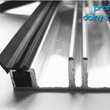 Profil aluminiowy dolny z aluminium 60 mm do poliwęglanu - JAW Konin