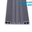 Uszczelka S-228 pod dolny profil aluminiowy z EPDM do poliwęglanu - JAW Konin