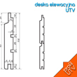 Deska elewacyjna Termojesion profil UTV