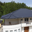 Dachówka betonowa Benders podwójne S kolor granitowy