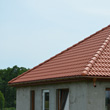 Dach kopertowy betonowy Benders ceglasty
