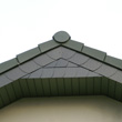 Dach z dachówką w kolorze zielonym Benders
