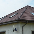 Dach z dachówką w kolorze śliwki Benders