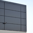 Panel elewacyjny ze stali RAL 7024 szary grafit