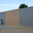 Panel elewacyjny cembrit grafit patyna z drewnem elewacyjnym modrzew syberyjski