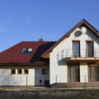 Pokrycie dachowe z dachówką Nelskamp model F10 kolor kasztanowy