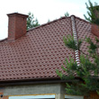 Dach z ceramiką Nelskamp Nibra F10 brąz migdałowy glazura 26