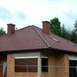 Dach z ceramiką Nelskamp Nibra F10 brąz migdałowy glazura 26
