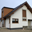 Dom z dachówką płaską Nelskamp Nibra G10 angoba staroczarna - Sompolno