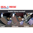 Sposób użycia gonta kalenicowego czyli pasa kalenicy GAF Seal A Ridge