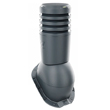 Kominek dachowy wentylacyjny z pcv Kronoplast EcoLine Premium na trapez T18 kolor ciemny grafit antracyt RAL 7016