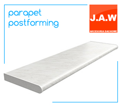 Parapet okienny wewnętrzny postforming
