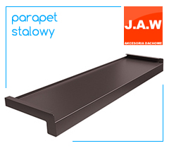 Parapet stalowy standard