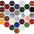 Przykładowe kolory obróbek blacharskich giętych na wymiar - JAW Akcesoria Dachowe Konin