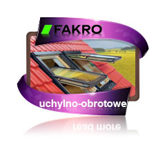 Okna dachowe uchylno-obrotowe FAKRO