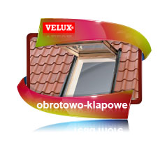 Okna dachowe obrotowo-klapowe VELUX