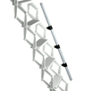 Aluminiowa poręcz teleskopowa z aluminium