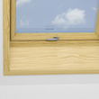 Maskownica łazienkowa drewnopodobna sosna we wnęce okna dachowego ZIN KK