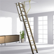 Schody strychowe drewniane Roto Norm 8/3 ocieplone
