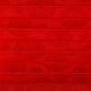 Roleta wewnętrzna plisowana Roto ZFA wzór dekoracyjny czerwony w pierścienie 3-F58