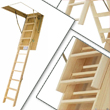Drewniane schody strychowe rozkładane Fakro LWs Plus - JAW Konin