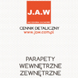 Cennik detaliczny parapetów okiennych - JAW Konin