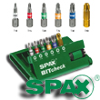 SPAX - bity T-STAR oraz zestawy bitów T-star do wkrętów talerzowych